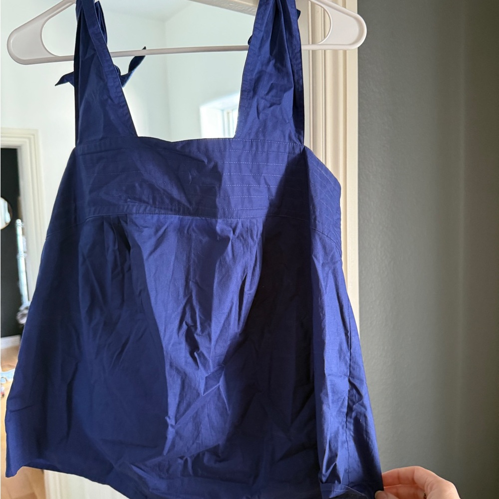 See By Chloe Royal Blue Tank Top